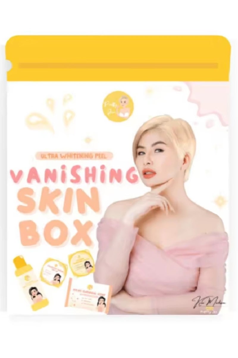 مجموعة تقشير فائق التبييض لتفتيح البشرة