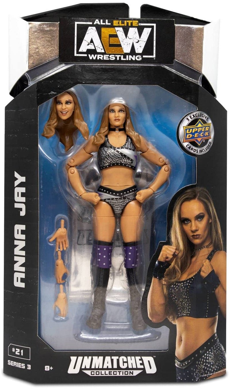 aew Anna Jay Unmatched Collection Series 3 Action Figure - Image 5