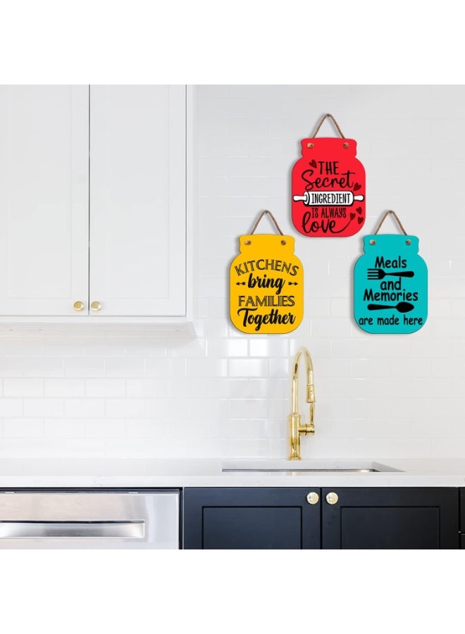 Home Care Artworks Kitchen Wall Art Decor | Kitchen Decorations for Walls | Kitchen Wall Decor | Wooden Wall Art | Kitchen Decor Accessories - Image 4