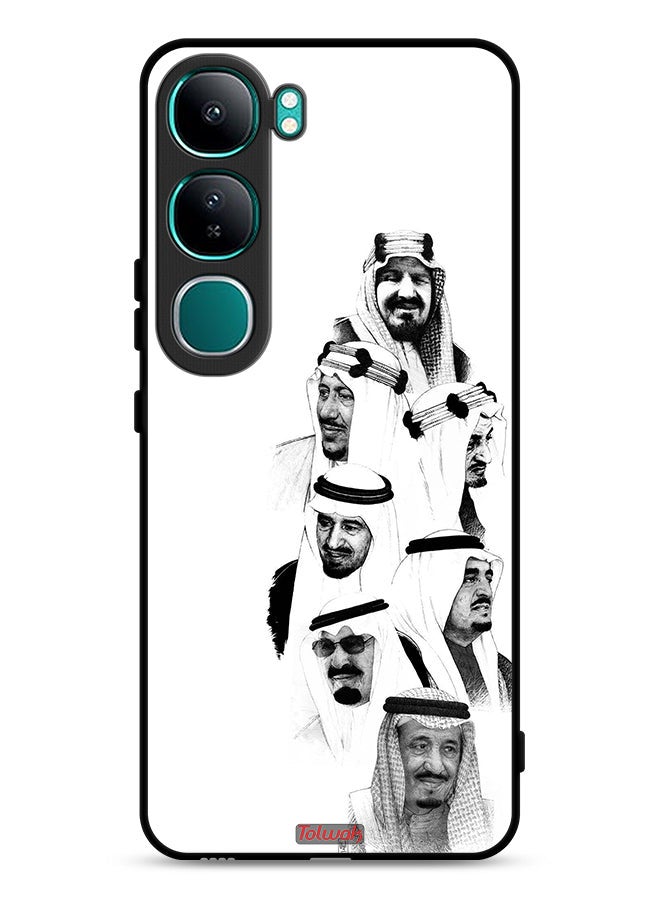Tolwak vivo Y300 5G Protective Case Cover Saudi Kings Art B_W - Image 1