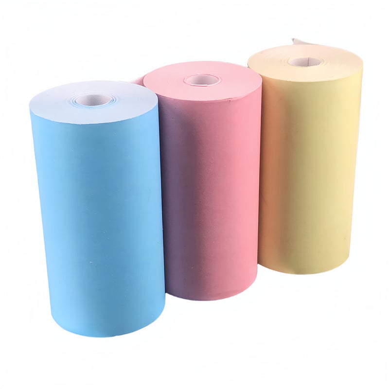 Meow Meow Machine Ericsson Wrong Question Machine 57*30 Color Sticker Color Paper Self-Adhesive Label Paper Thermal Printing Paper - Image 3