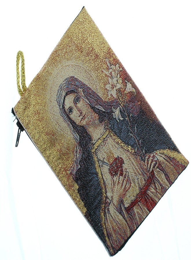 Intercession حقيبة مسبحة تذكارية من نسيج الشفاعة (القلب المقدس) - Image 2