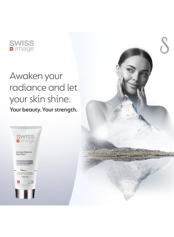 SWISS image Whitening Care  Absolute Radiance Whitening Face Wash 200Ml Special Offer - Image 2
