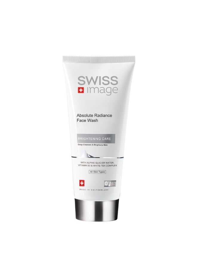SWISS image Whitening Care  Absolute Radiance Whitening Face Wash 200Ml Special Offer - Image 1