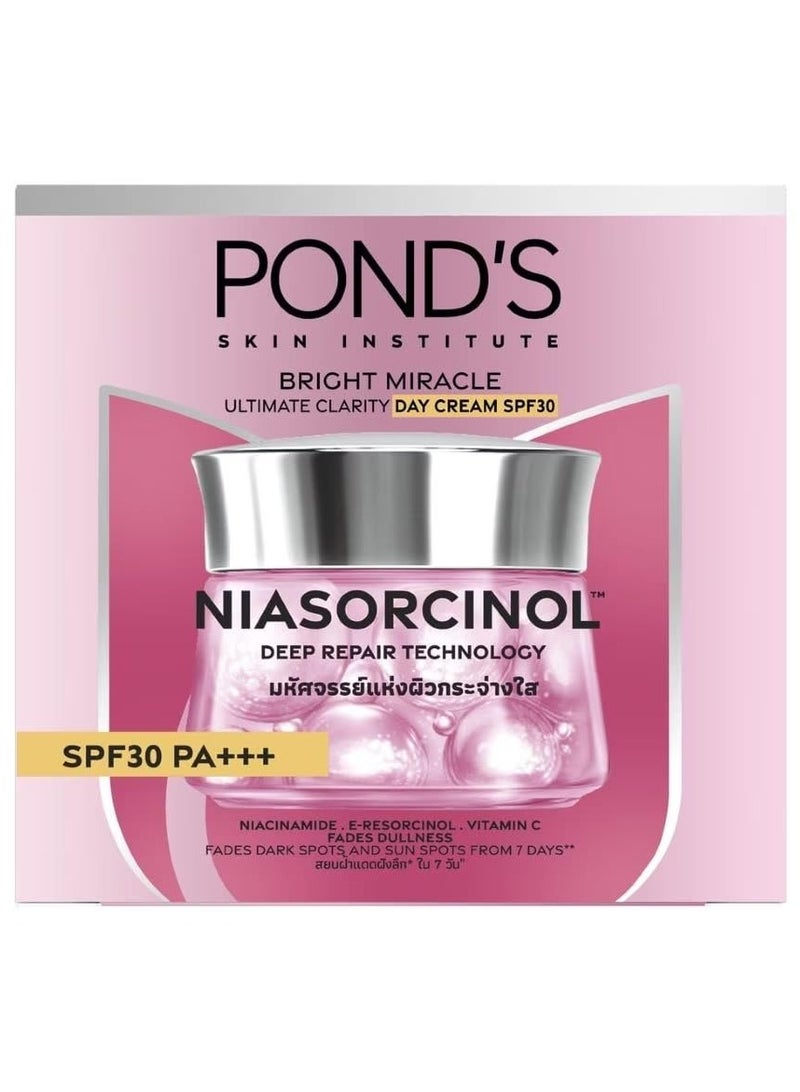 Bright Miracle Ultimate Clarity Day Cream Niasorcinol SPF30 - 45g