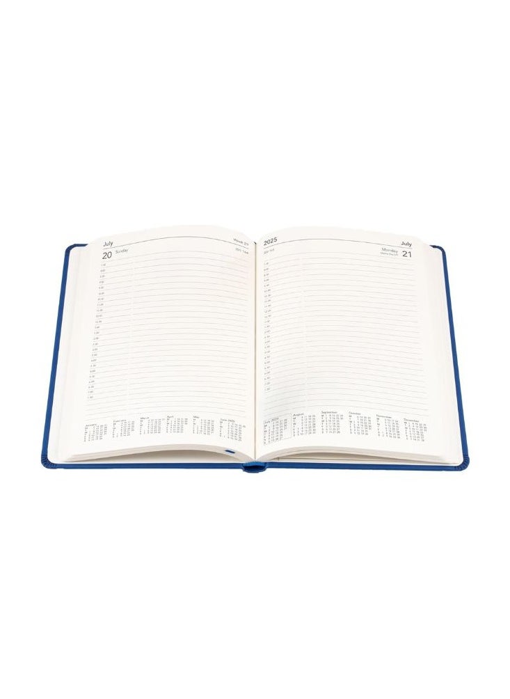Collins - Collins Legacy 2025 Planner - A5 Day To Page Diary (with Appointments) - Pink - (CL51.50-25) - Professional Daily Planner with Soft Touch Cover - Image 1