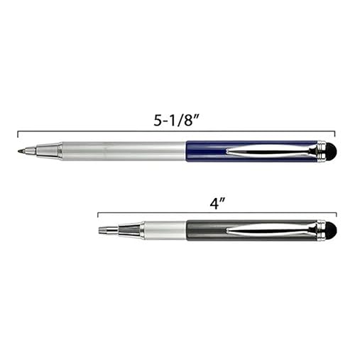 Zebra Pen Zebra StylusPen Telescopic Ballpoint Pen, Medium Point, 1.0mm, Black Ink, Grey Barrel, 1-Count (33601) - Image 2