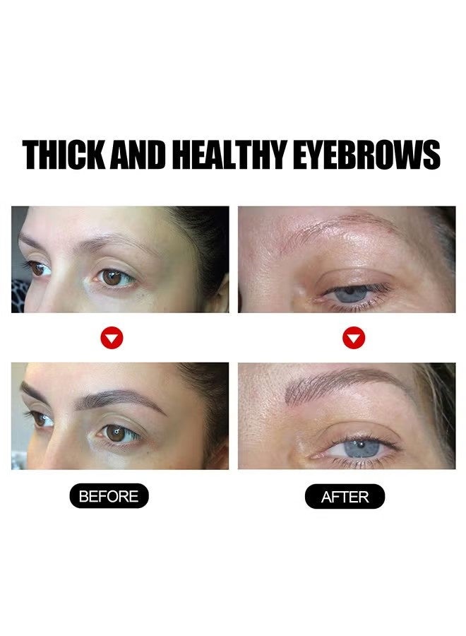 إيلهو حل عناية ب썹ات مجعدة ورفيعة 30 مل، محلول نمو الحاجبين، نمو طبيعي 30 مل - Image 5