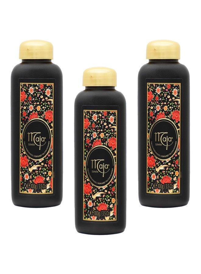 MAJA Talco PERFUMADO Clasica 100 G VN, 3 Pack - Image 1
