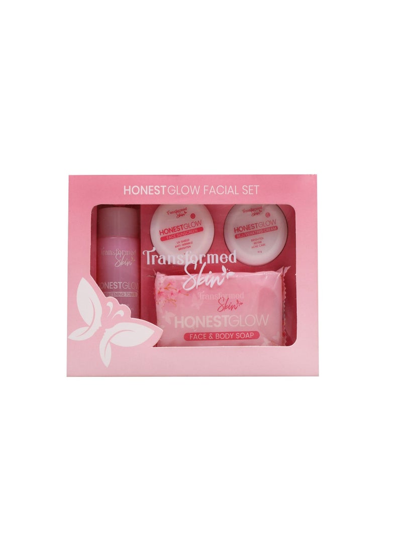 Transformed Skin - Honesy glow Facial Set - Image 1