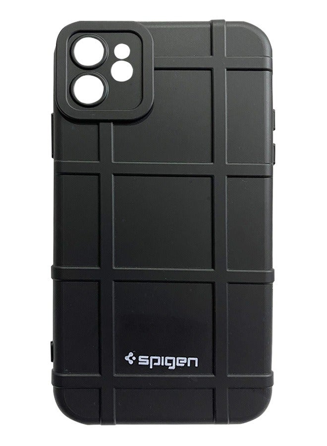 Iphone 11 Ribbed Silicone Back Cover, New And Unique iPhone 11 Silicone Case (Black)