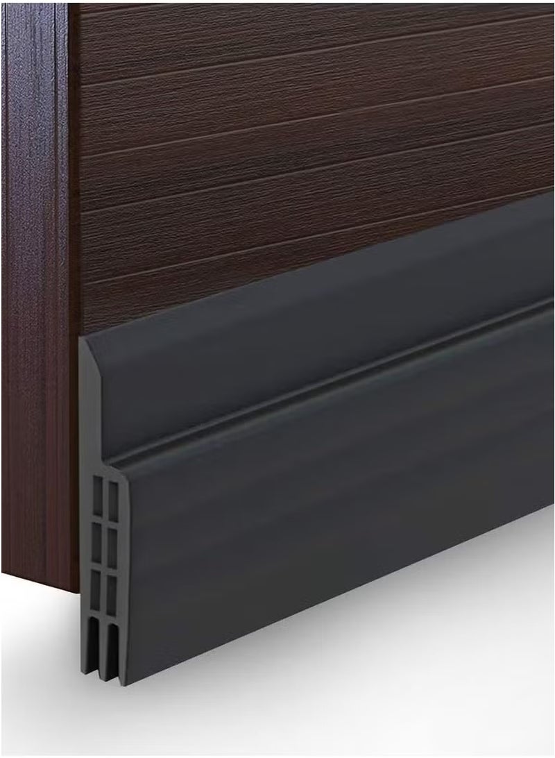 Betaoby Door Draft Stopper, 100 cm Length Under Door Seal, Door Sweep for Exterior & Interior Doors, Door Bottom Draft Blocker Dust and Noise Insulation - Image 1