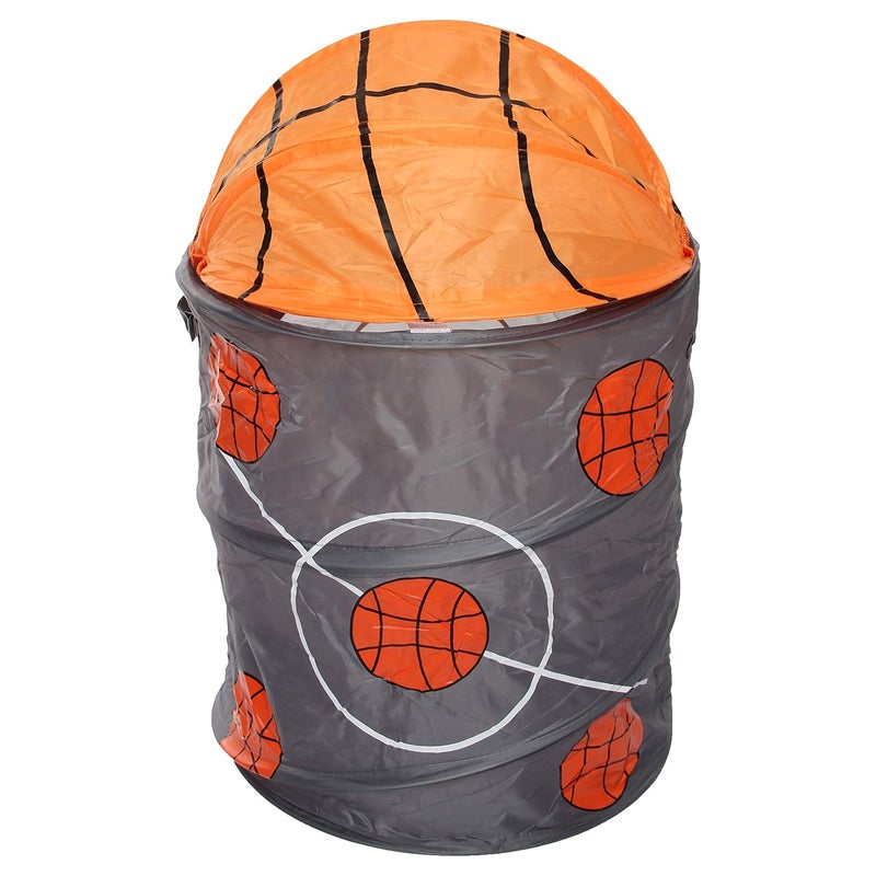 Muren laundary Cum Storage Basket for Clothes Toys and Other stuffs(Orange) - Image 1