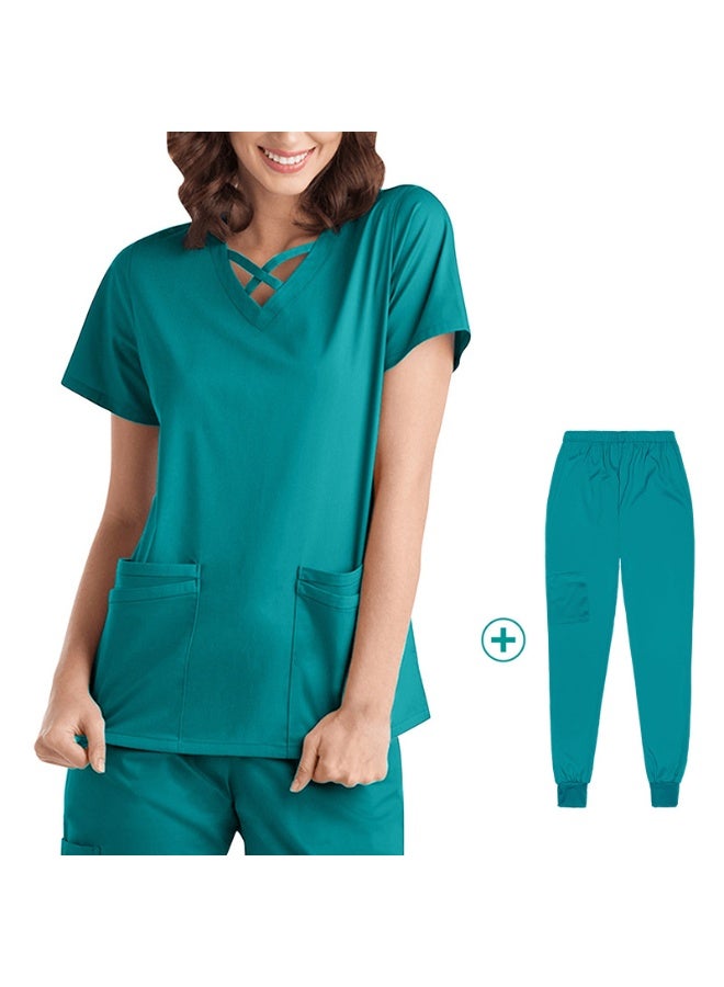 KUYING New Medical Work Clothes 2-piece Set - Image 1