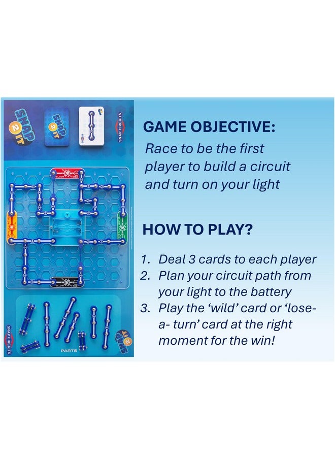 Snap Circuits Snap Circuits SNAP 2 IT® Board Game - Family Game Night, Games, Kids Game, SNAP CIRCUITS® STEM Board Game, Game for Kids 7 and up.  - Image 3