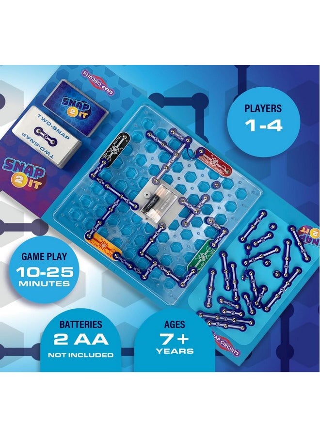 Snap Circuits Snap Circuits SNAP 2 IT® Board Game - Family Game Night, Games, Kids Game, SNAP CIRCUITS® STEM Board Game, Game for Kids 7 and up.  - Image 2