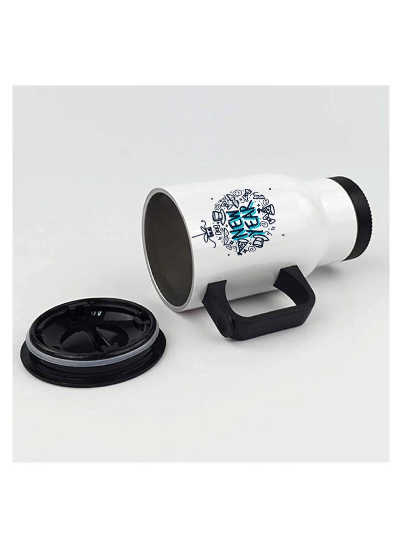 PRINTSHOP4ME Happy New Year Design Printed Travel Mug Suitable Gift for Family and Friends - New Year Theme - New year Decor - Gifts for Special person  - Image 3
