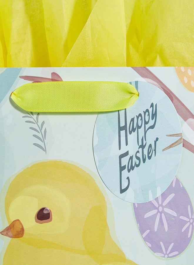 SUNCOLOR 2 Pack 13" Large Easter Gift Bags for Kids - Image 3