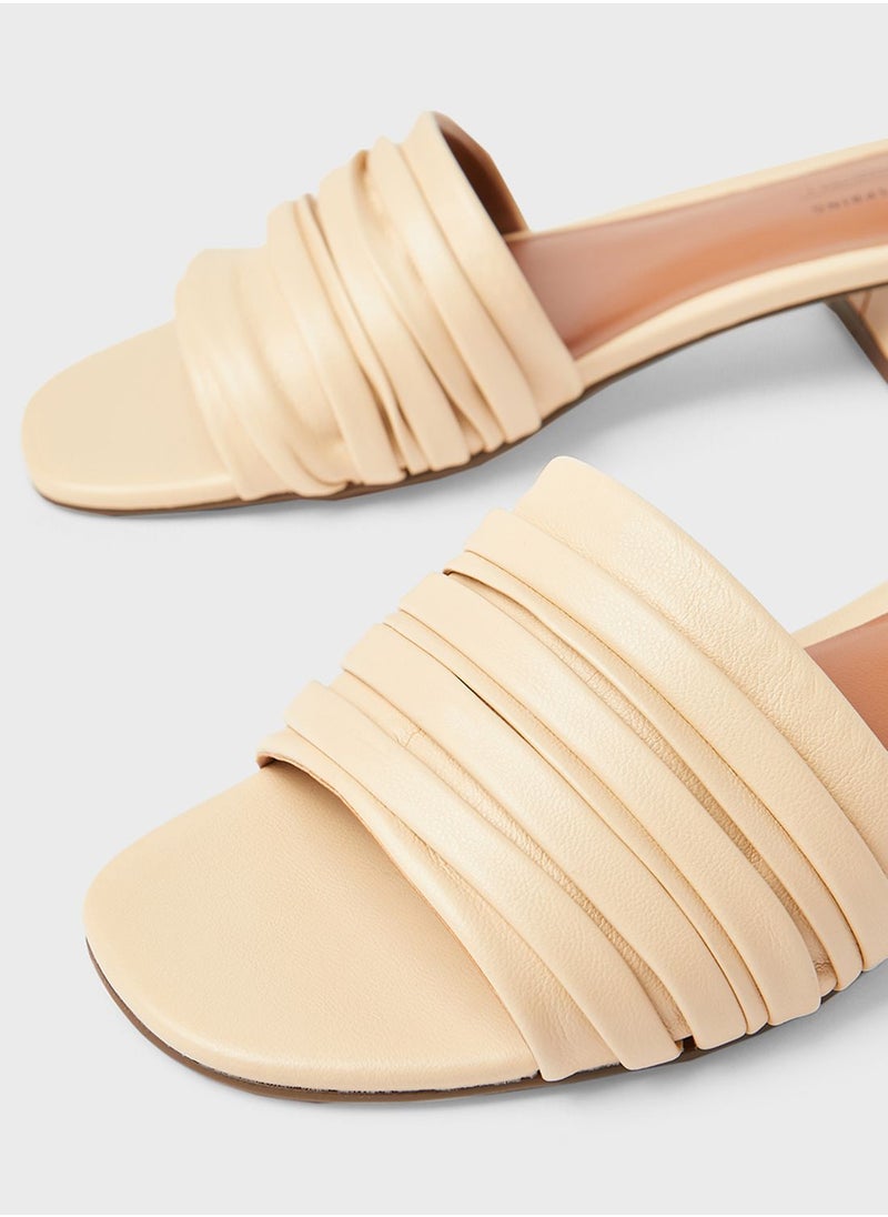 CALL IT SPRING - Drizza Block Heel Sandals - Image 1