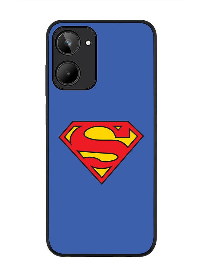 Stylizedd Rugged Black edge case for Realme 10 4G Slim fit Soft Case Flexible Rubber Edges Anti Drop TPU Gel Thin Cover -  The Super - Image 1