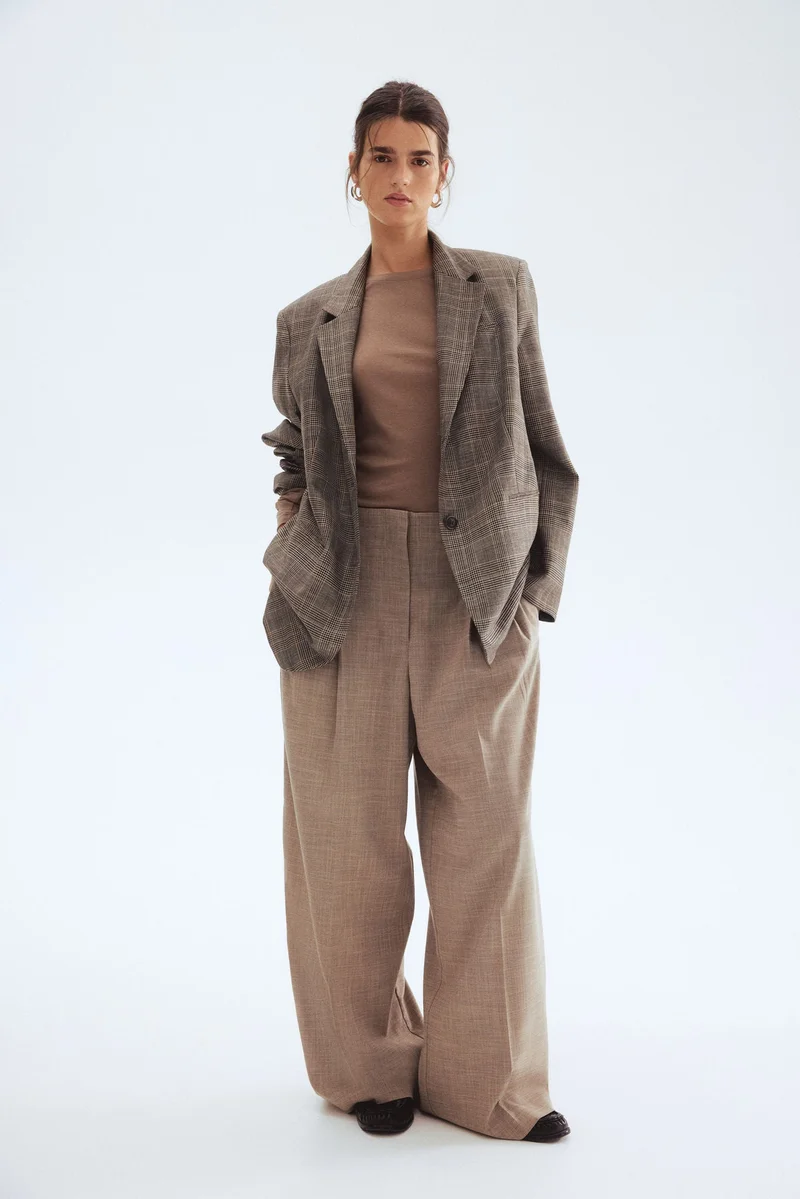 H&M Linen-blend blazer