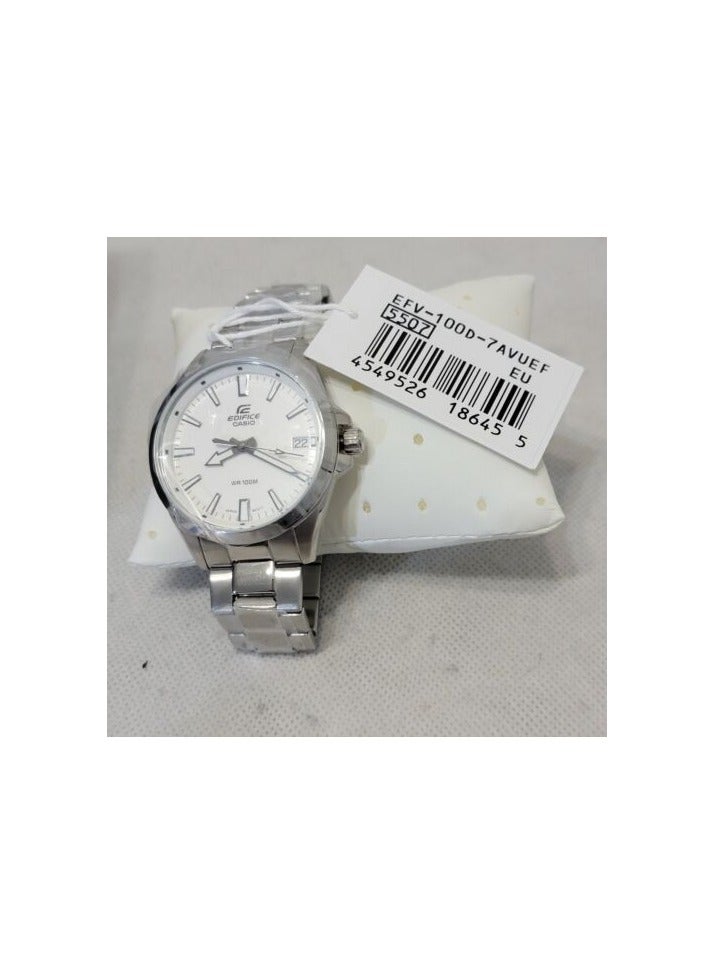 كاسيو ساعة إيديفيس الرقمية التناظرية للرجال EFV-100D-7AVUDF - Image 4