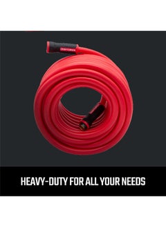 ORBIT Craftsman Professional Grade Hot Water Hose Red and Black 5/8 Inch x 75 ft CMXMHBB16552  - Image 4