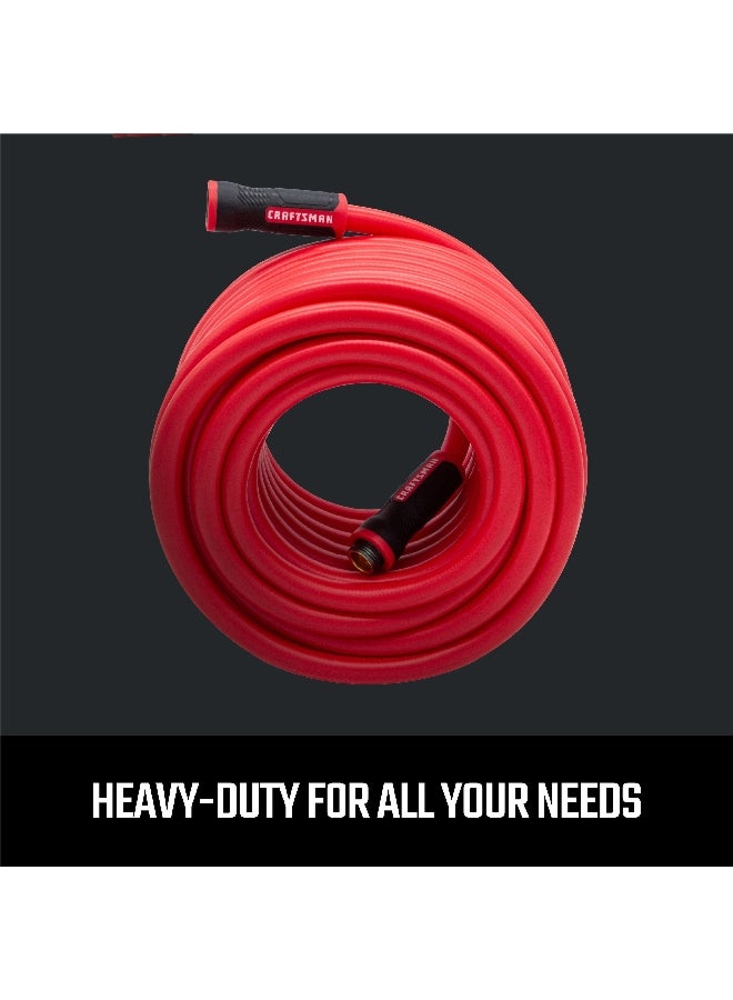 ORBIT Craftsman Professional Grade Hot Water Hose Red and Black 5/8 Inch x 75 ft CMXMHBB16552 - Image 4