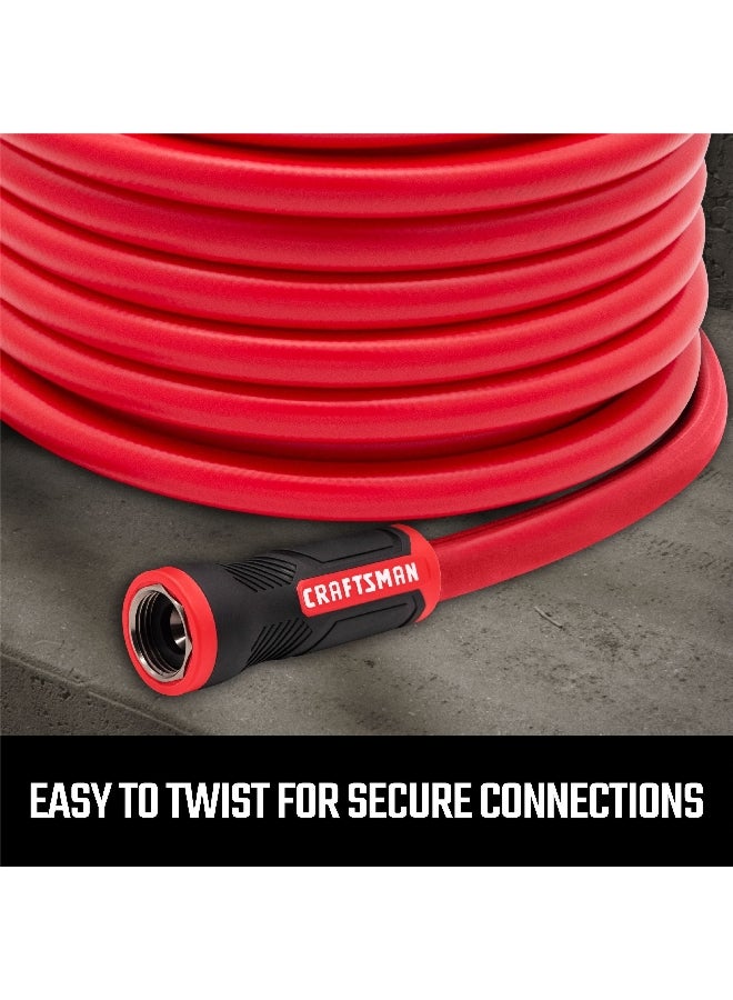 ORBIT Craftsman Professional Grade Hot Water Hose Red and Black 5/8 Inch x 75 ft CMXMHBB16552 - Image 2