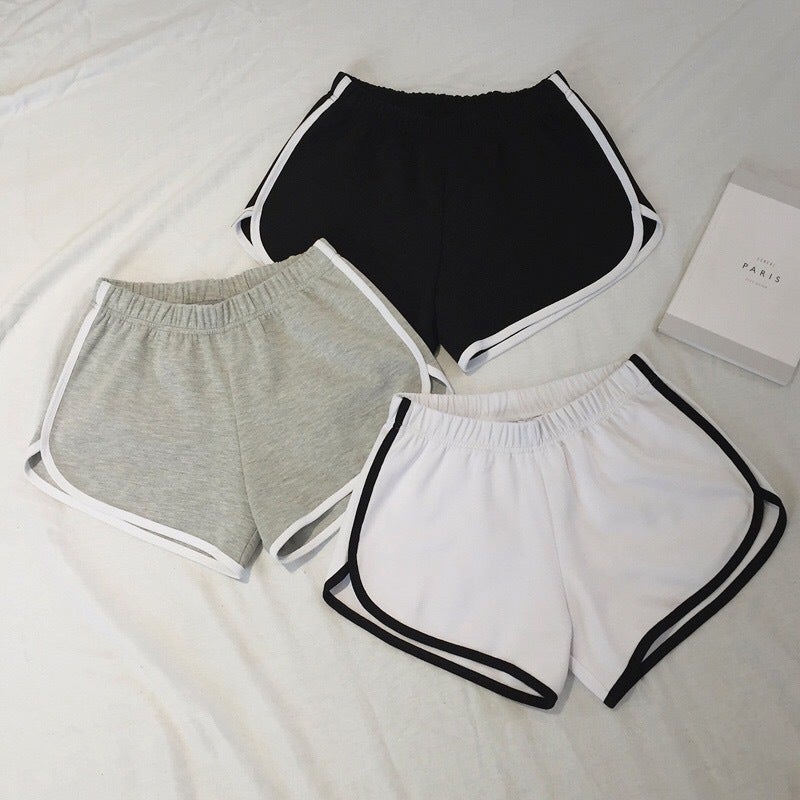 Women's Solid Color High Waist Wide Leg Casual Shorts - Image 3