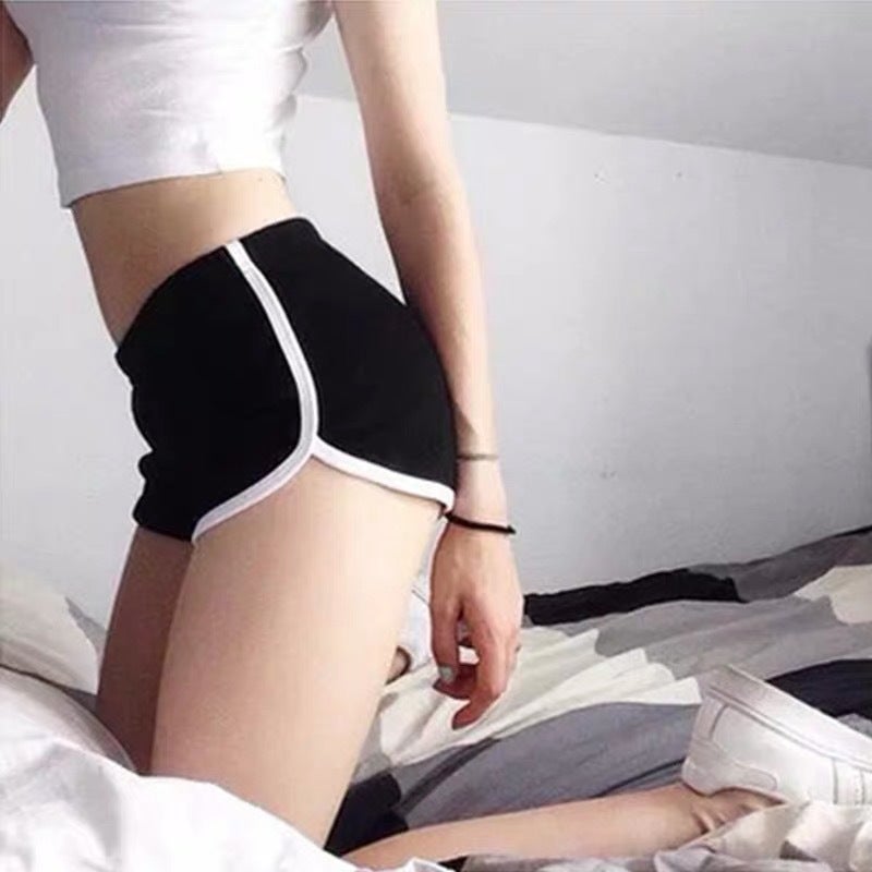 Women's Solid Color High Waist Wide Leg Casual Shorts - Image 1