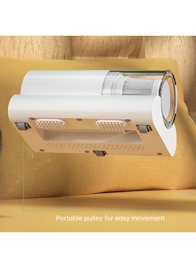 Mites Remover Dust Collector, Handheld Wireless UV Vacuum - 3800Pa/ 200ml Capacity, for Bed, Pillows, Cloth Sofas, and Carpets - Image 3