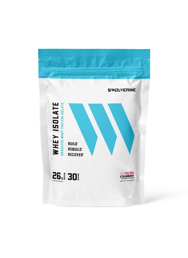 Whey Protein Isolate | 26G Protein, Grass-Fed Rbgh Free, Non-Gmo, Added Digestive Enzymes (30 Servings, Strawberry Milkshake) - pzsku/Z3B6923D49720D783F3B2Z/45/_/1728310194/33486fca-83bc-4f03-b43c-7b6c32329c41