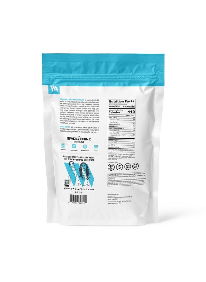 Whey Protein Isolate | 26G Protein, Grass-Fed Rbgh Free, Non-Gmo, Added Digestive Enzymes (30 Servings, Strawberry Milkshake) - pzsku/Z3B6923D49720D783F3B2Z/45/_/1728310196/24a58017-7f94-45cb-b975-321f2d34560d