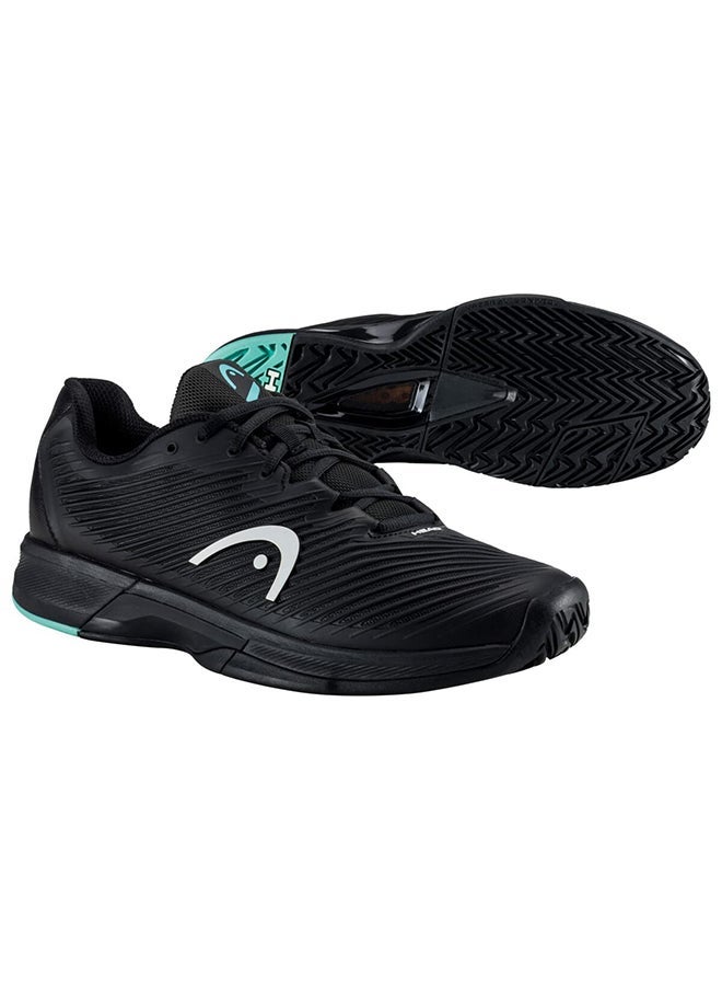 HEAD Revolt Pro 4.0 Tennis Shoes, (Black/Teal) Size Uk-11 - Image 2