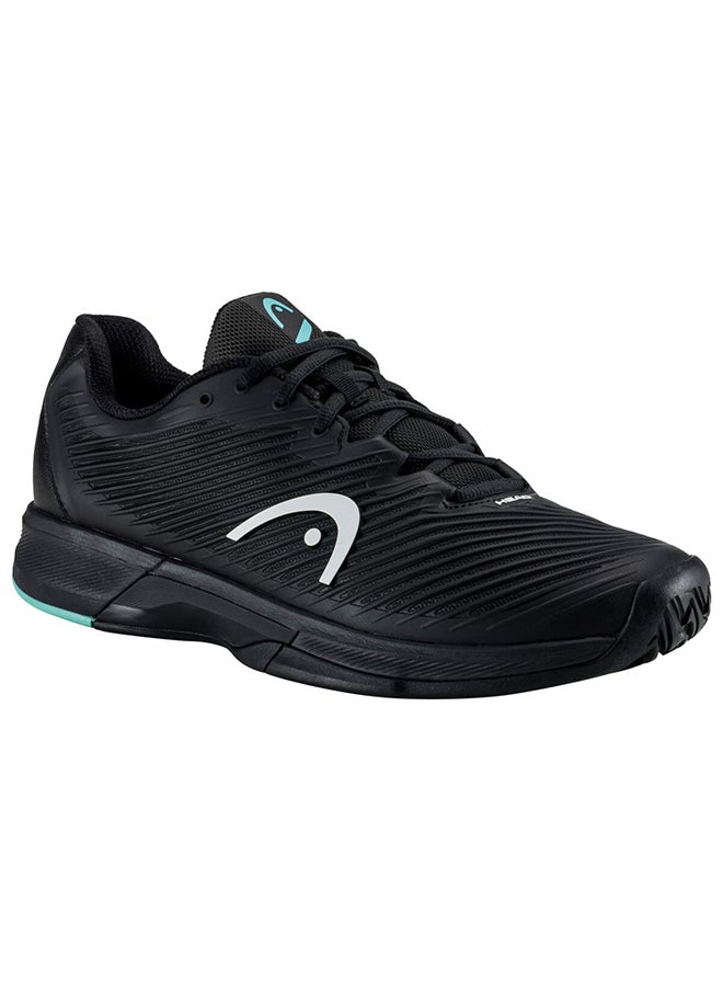 HEAD Revolt Pro 4.0 Tennis Shoes, (Black/Teal) Size Uk-11 - Image 1