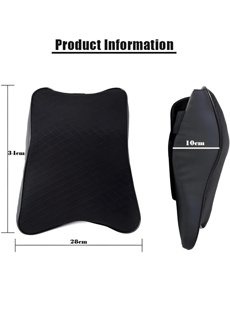 CARTEEO Car Seat Headrest Neck Rest Cushion Car Neck Pillow Durable 100 Pure Memory Foam Neck Pillow with Breathable Removable Cover Washable Comfortable Ergonomic Neck Pain Relief - Image 3