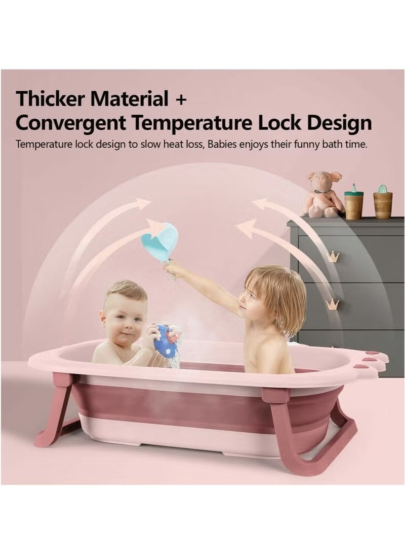 فول جوي حوض استحمام للأطفال قابل للطي على شكل تمساح مع مخرج لتصريف المياه,80*49*20 سم - Image 2