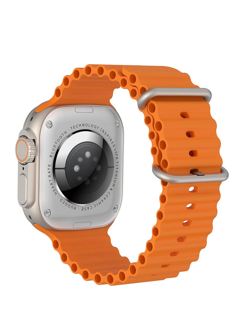390mAh W68 Plus Ultra Watch 2.2inch Big Screen Waterproof Bluetooth Smart Watch