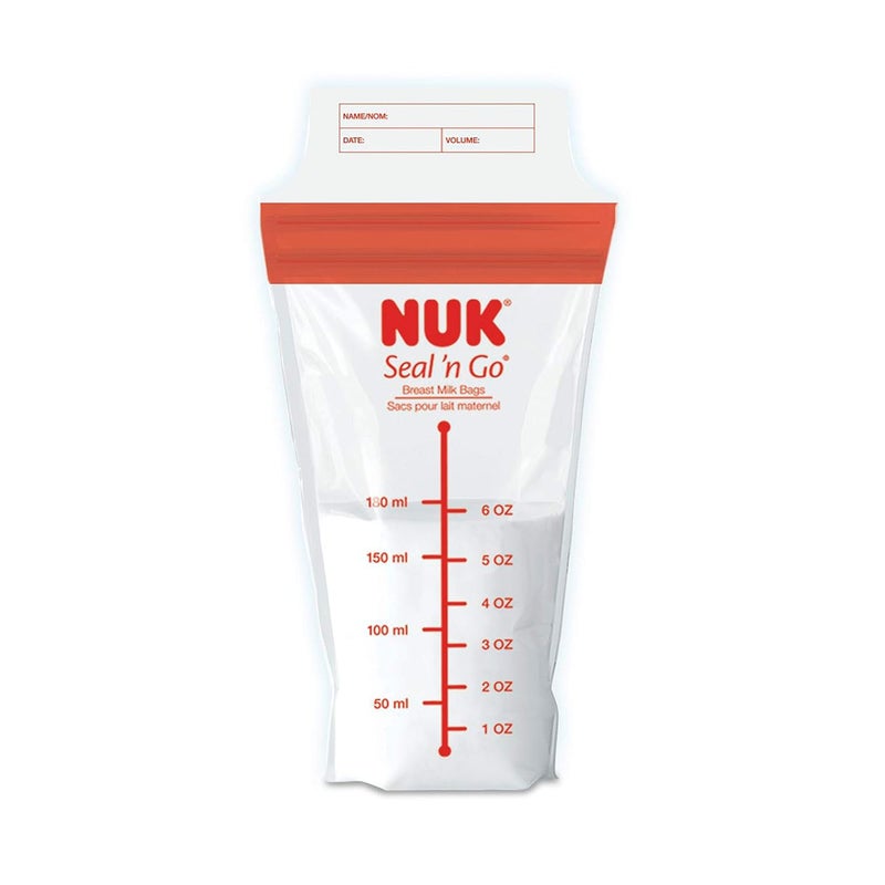 NUK Simply Natural Seal n Go Breast Milk Bags - Image 1