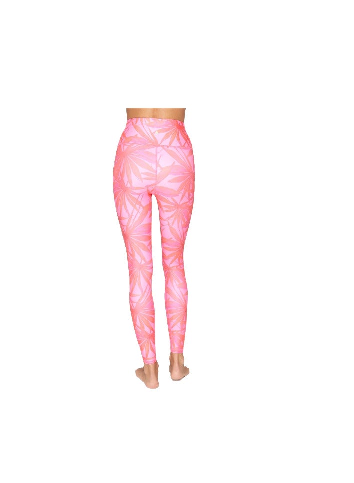 spiritual gangster SG INTENT 7/8 HW LEGGING PINK GLOW PRINT  - Image 3