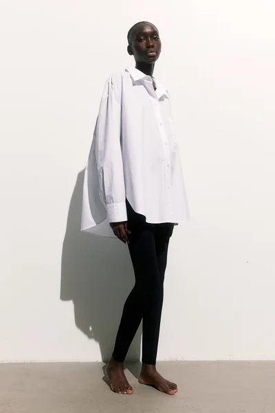 H&M MAMA Seamless ribbed leggings