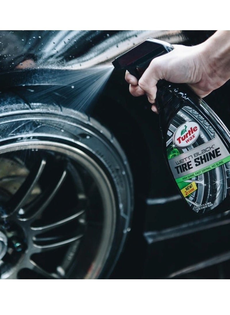 TurtleWax Wet'n Black Tire Shine  - Image 2