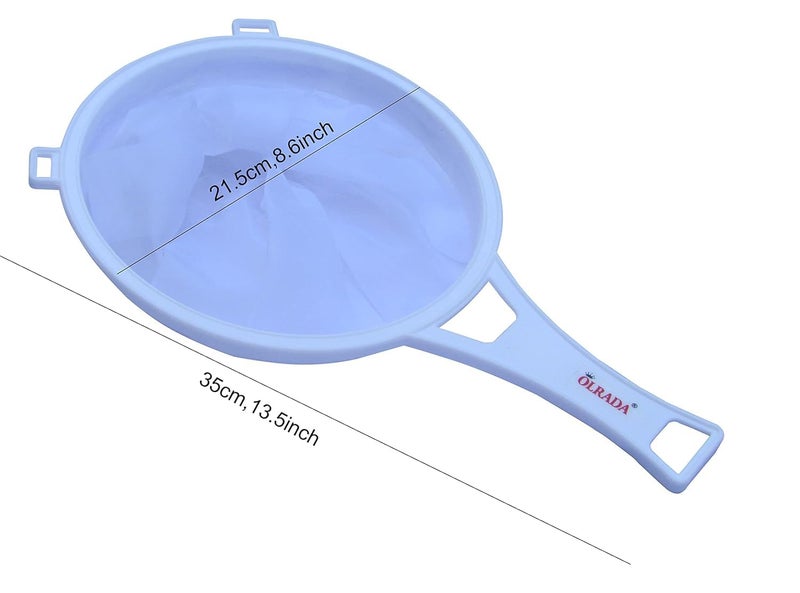 Olrada Nylon Food Filter Mesh Soy Milk Filter Compatible Kitchen Funnel for Filtering Juice, Wine, Milk, Soy Milk Strainer (Milk Strainer Big) - Image 2