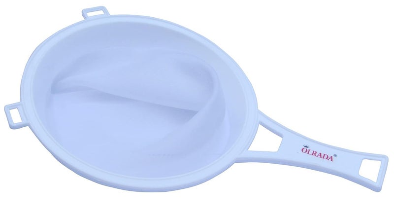 Olrada Nylon Food Filter Mesh Soy Milk Filter Compatible Kitchen Funnel for Filtering Juice, Wine, Milk, Soy Milk Strainer (Milk Strainer Big) - Image 1