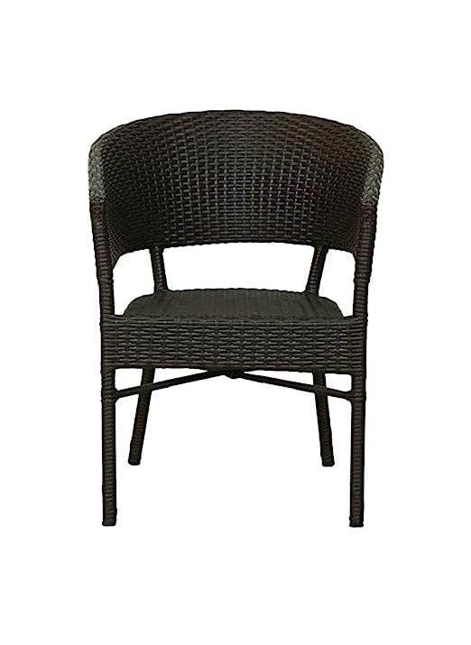 ANAND INDIA GROUPS ANAND INDIA GROUPS Indoor Outdoor Furniture Garden Patio Seating Set 2 Chairs and Table Set Balcony Furniture Coffee Table Set Brown  - Image 3