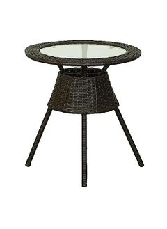 ANAND INDIA GROUPS ANAND INDIA GROUPS Indoor Outdoor Furniture Garden Patio Seating Set 2 Chairs and Table Set Balcony Furniture Coffee Table Set Brown  - Image 2