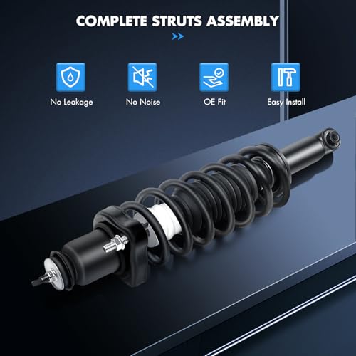 ASAPE Rear Complete Struts Assembly w/Coil Spring Shock Absorber Fit for 2007-2016 for Jeep Patriot 2007-2016 for Jeep Compass 2007-2012 for Dodge Caliber Replace OE 172401 (Set of 2) - Image 2