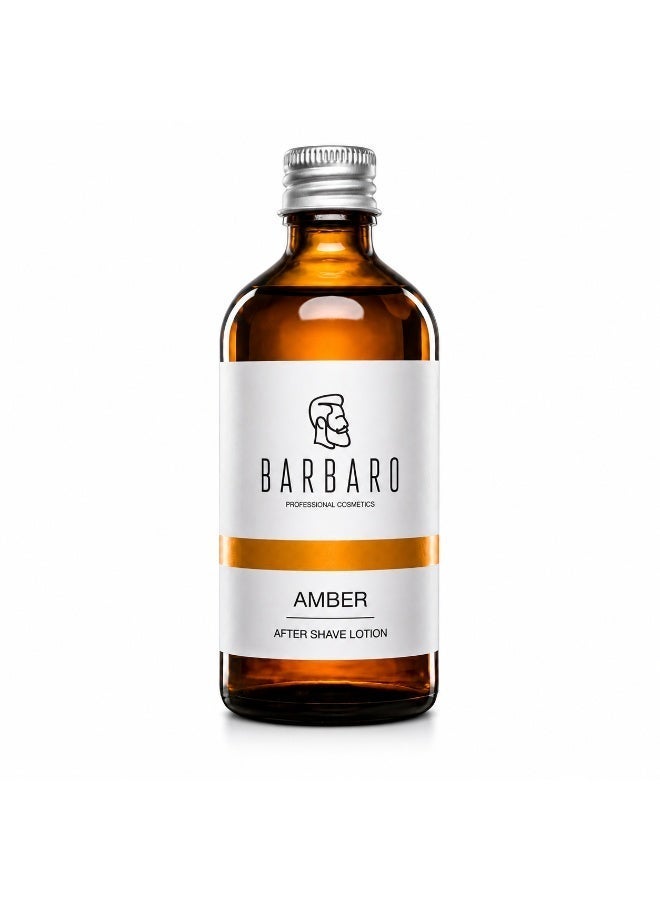 BARBARO After shave lotion amber, 100 ml - Image 1