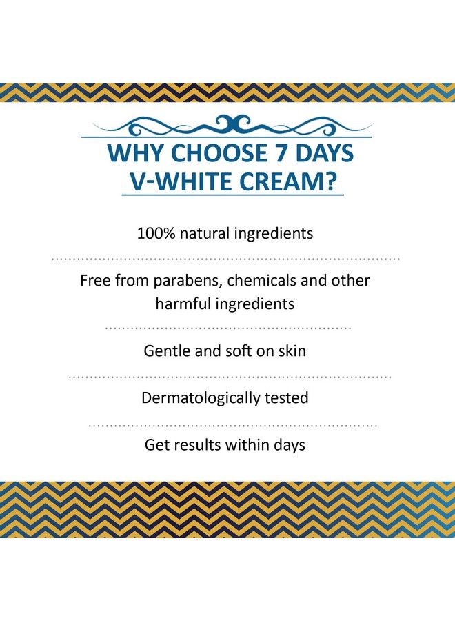 7 Days Women Vwhitening Cream For Sensitive Skin Lightening & Whitening Cream 100G - Image 5